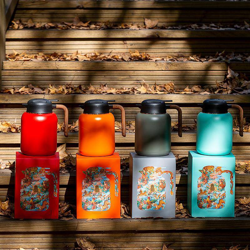 壶如焖茶壶智能温显焖泡壶老白茶保温壶陶瓷内胆钛滤网泡茶壶