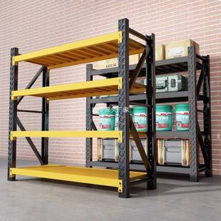 仓库仓储货架置物架多层储物架货物家用重型铁架子快递地下室超厚