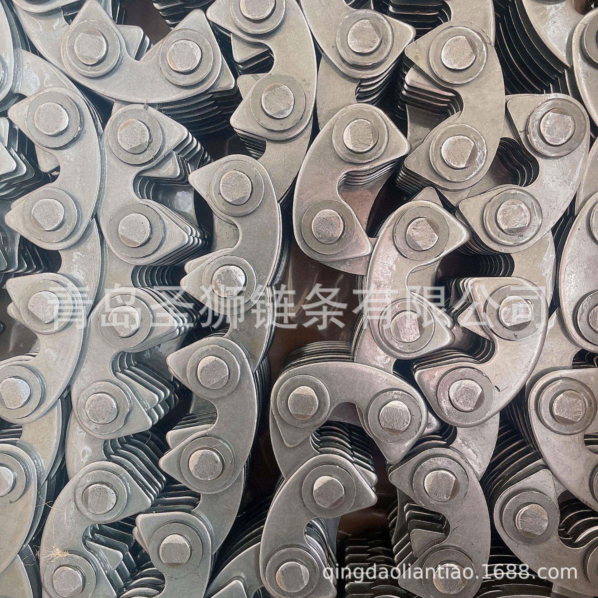 齿形链传动用重载齿形链高韧性高强度耐冲击CL16无心磨链静音无声