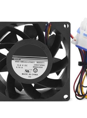 WR60X35205适用各类冰箱静音散热风扇13.6V防水