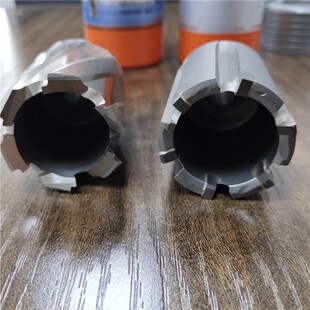 创恒钢轨铁轨钻头19*25mm 钻眼打孔空心钻花 31*25mm钻取芯开孔器