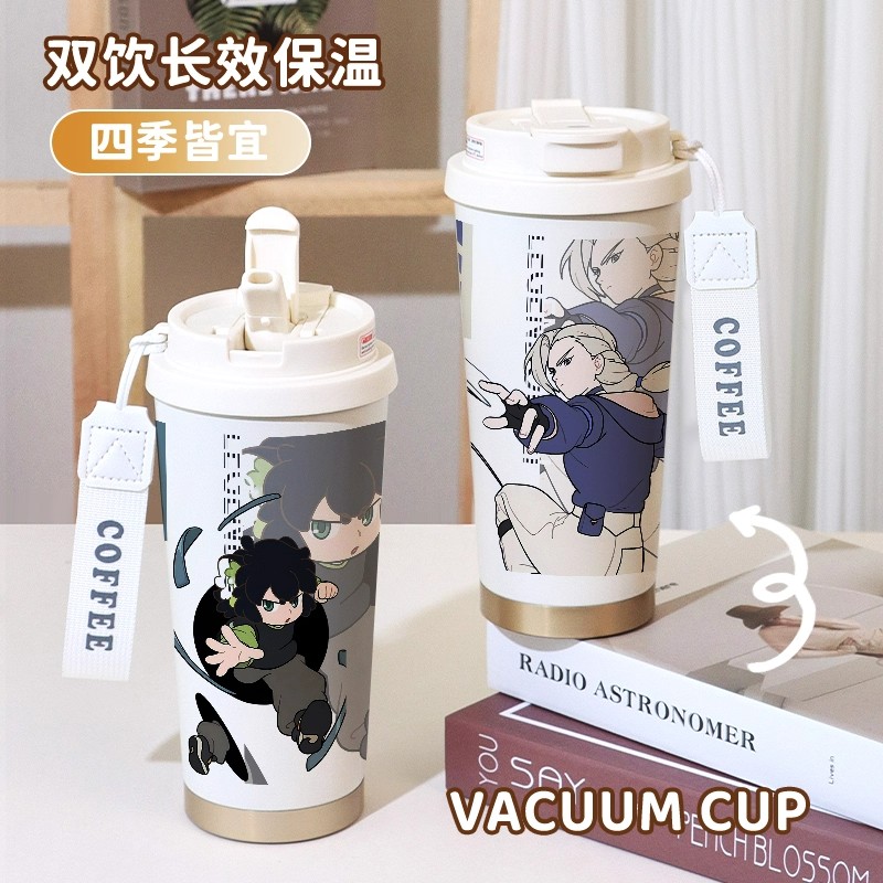 罗小黑战记保温杯316不锈钢