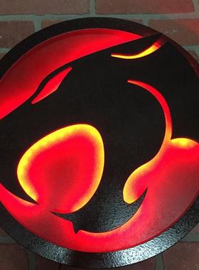 工厂Thundercats霹雳猫LED夜灯发光壁灯家饰梦幻灯儿童房灯