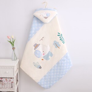 婴儿抱被春秋冬纯棉新生儿包被初生加厚小被子产房包巾宝宝用品