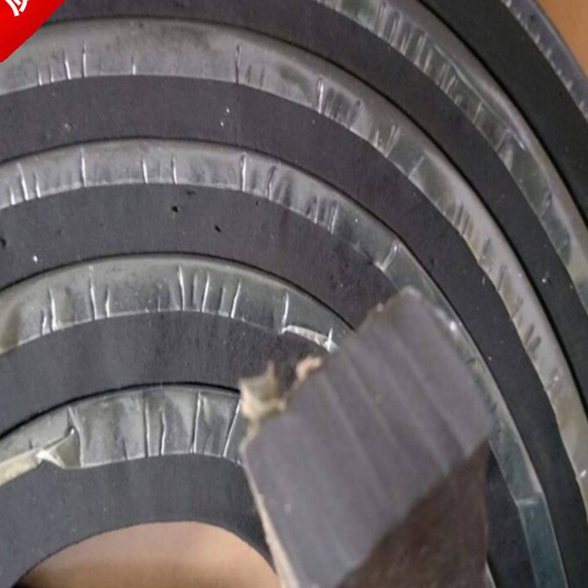 条**膨胀橡胶条制W带水腻子40国标B20遇止浆水10防水品止堵水30型