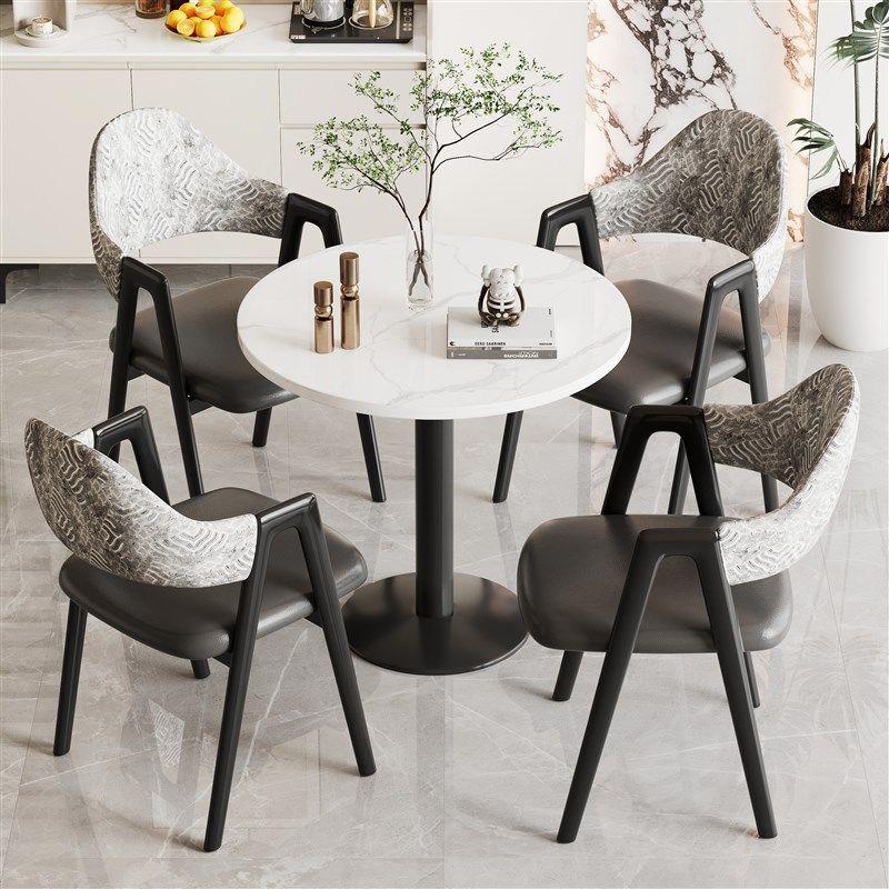 休息区接待洽谈桌椅组合商用奶茶咖啡店桌椅酒店民宿阳台小圆桌子,住宅家具,板木餐桌,淘宝优惠券,粉丝福利购,淘宝优惠卷