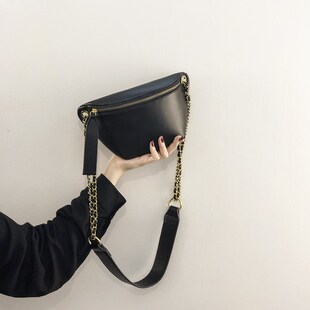 高级感小包包女2023春夏新款女包洋气时尚流行网红链条斜挎包胸包