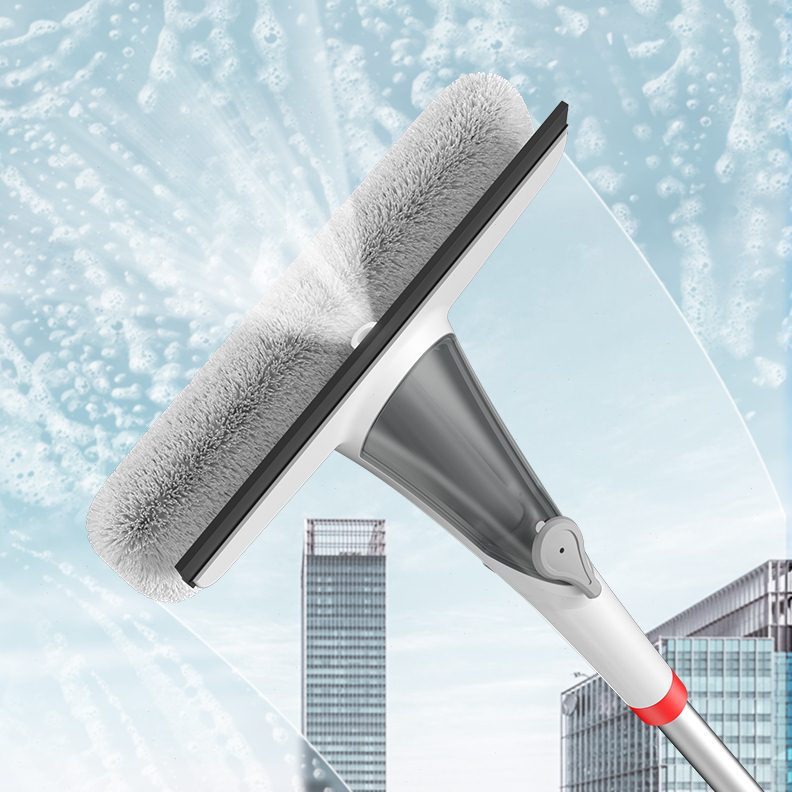 擦玻璃神器外擦抹家用家窗保洁洗刮政清洁层V高空刷高水工具面双