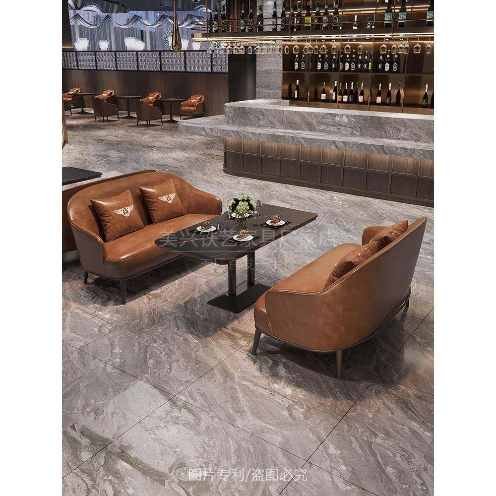 需定制咖啡厅桌椅组合主题西餐厅酒吧清吧桌椅甜品奶茶店小酒馆卡