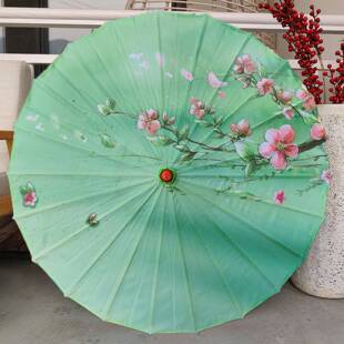 古风油纸伞拍照旗袍伞儿童走秀伞非遗手工古典汉服舞蹈道具专用伞