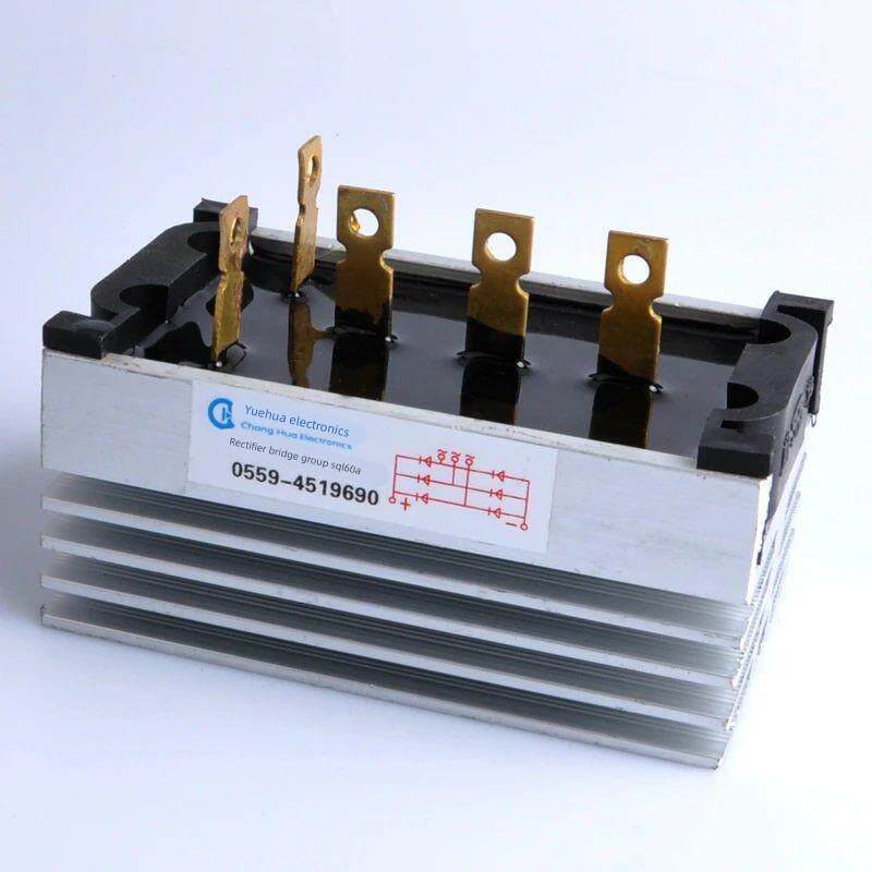 柴油发电机配件三相/单相整流器/整流桥组SQL10A20A40A60A80A100A