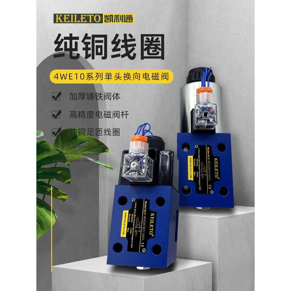 液压电磁阀4WE10E31/EG24N9Z5L 换向阀10G 10J H D Y L M U/CW220