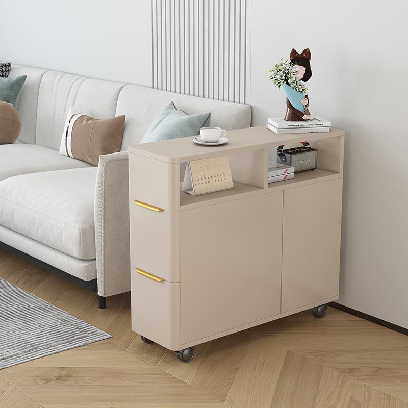 超窄边几沙发边柜现代简约侧边柜可移动茶几家用角几窄柜夹缝柜子