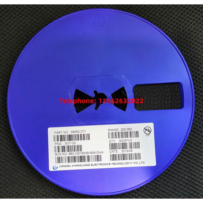 贴片三极管SS8050/S8050 SS8550/S8550 J3Y 2TY Y1 Y2 NPN SOT-23