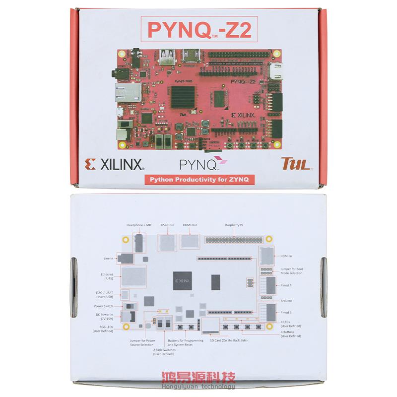 TUL PYNQ-Z2 FPGA开发板 Python编程 适用树莓派 arduino XC7Z020