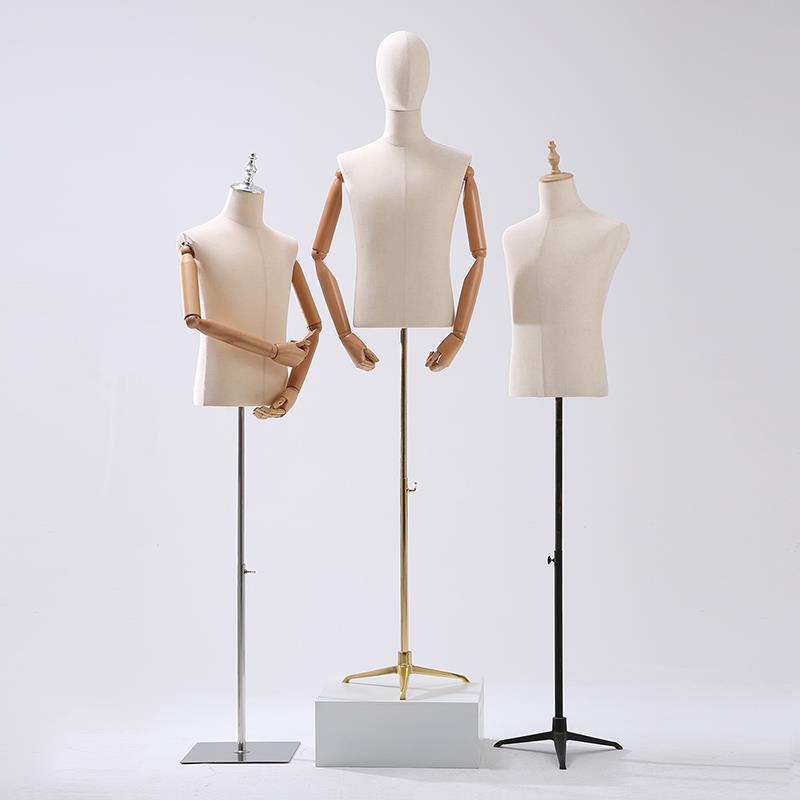 模特道具男装全身服装店橱窗西装服装展示架半身人台假人模特架子
