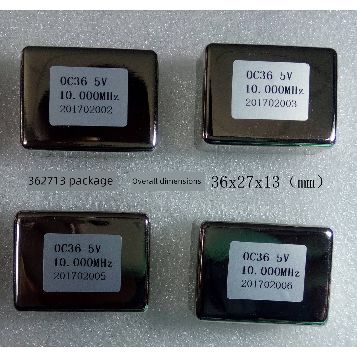 10MHz 50MHz 恒温晶振 36x27x13（mm） OCXO 低噪声 高稳定