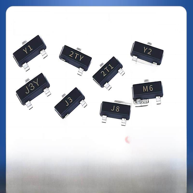 贴片Y1Y2J3J6J8M6 J3Y 2TY 2T1三极管S8050 8550 9012 9013 SOT23