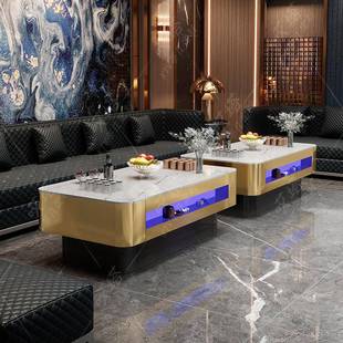 需定制ktv发光茶几酒吧包厢歌厅K房专用桌子会所影视厅岩板吧台卡