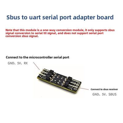 航模遥控器SBUS信号转UART串口TTL信号转换模块 SBUS转串口