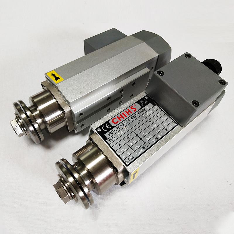 木工铝材高速切割电机CHI金属切割主轴电机s30A-12铝锯风冷电机