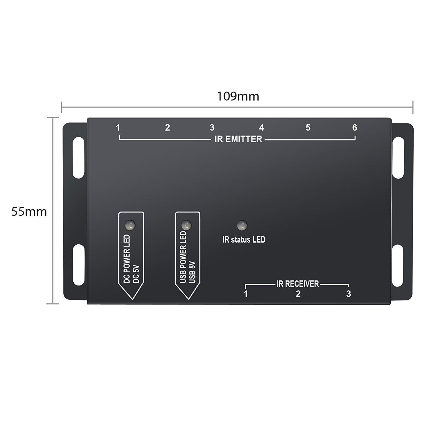 【折扣价】亚马逊好货智能家居遥控信号回传器IR红外转发器一接收