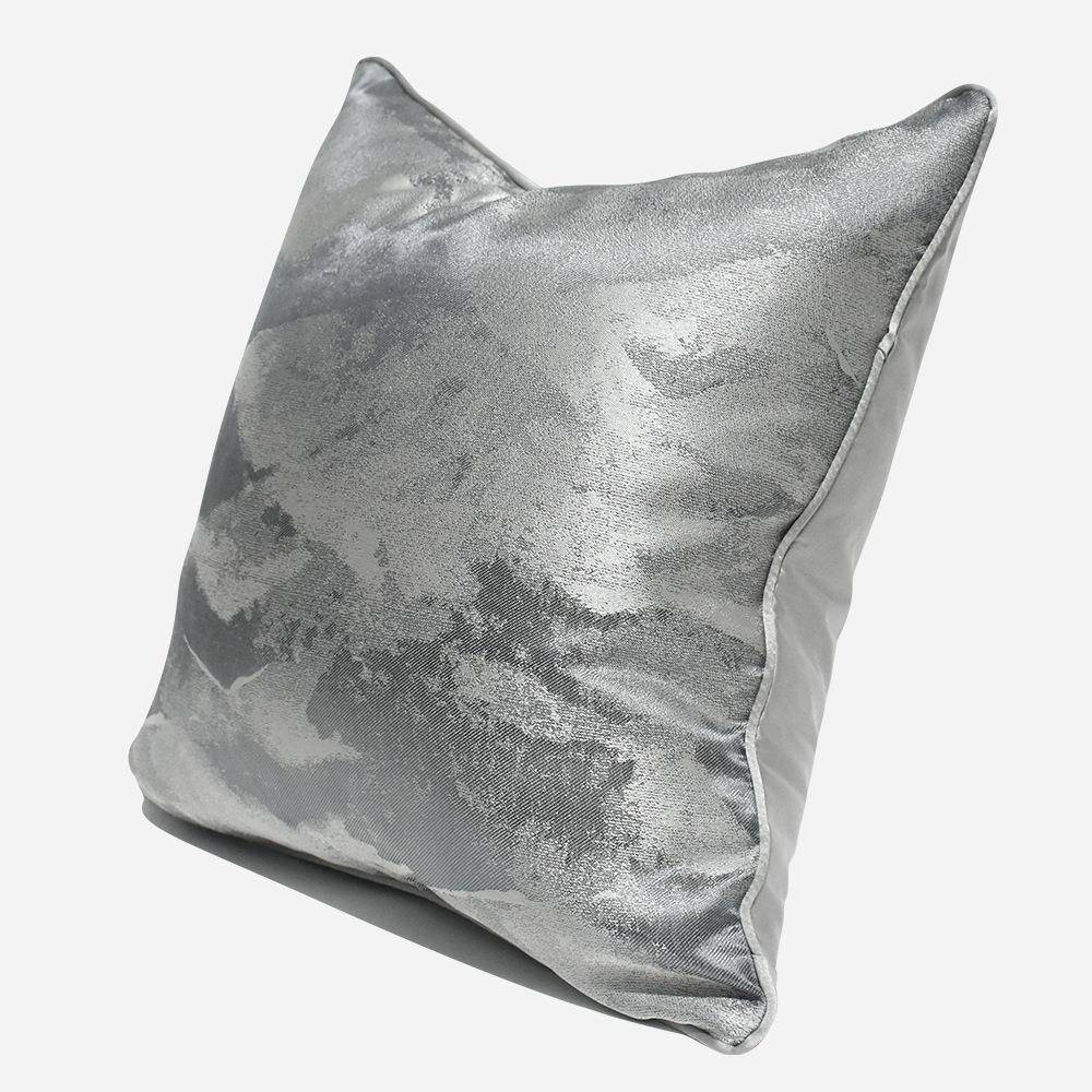 【折扣价】灰色轻奢抽象沙发椅子客厅靠垫套卧室酒店样板间床头抱