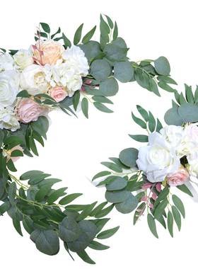 婚庆拱门婚庆装饰仿真花929930仿真花玫瑰牡丹迎宾牌装饰实价