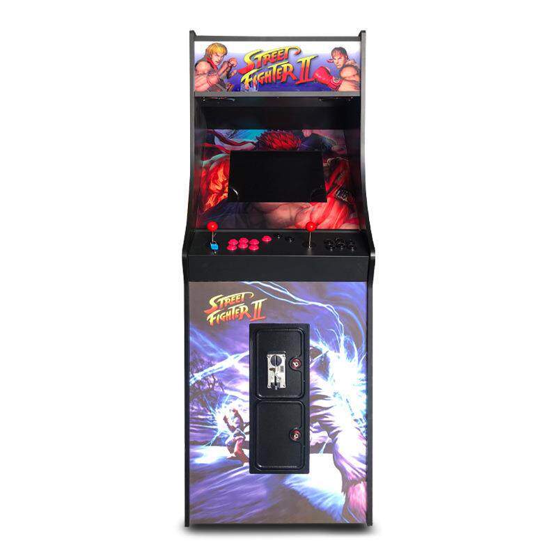 外贸出口街机32寸液晶外贸木质大型格斗机框体机游戏机街霸一体机