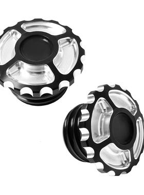 哈雷XL883/1200X4872戴娜软尾改装个性复古CNC金属RSD油箱盖