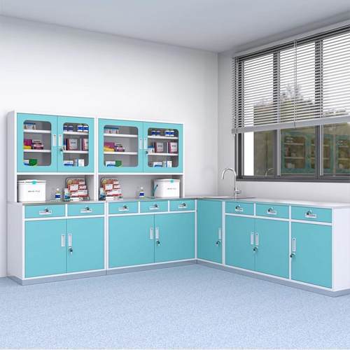 西药柜配药柜药店医药柜卫生医务室药品柜口腔牙科医院处置台收纳