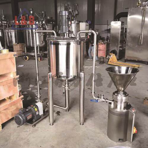 不JML-100合钢混输送研磨搅拌锈罐 小型番茄酱功能酱料搅拌罐 胶