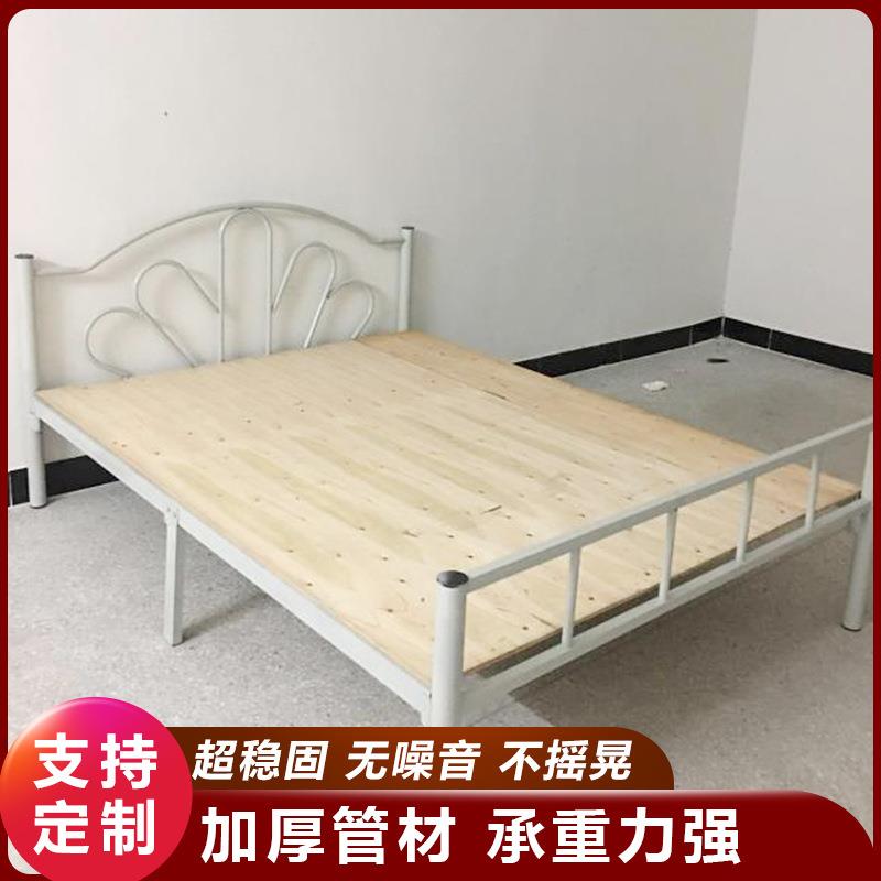 现货供应员工宿舍1.2宽单人床出租屋0.9宽铁床双人1.5铁架床