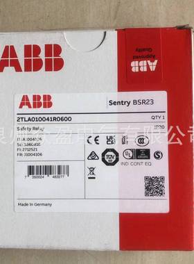 2TLA010041R0600/SentryBSR2324VDC；10186414/ABB安全继电器