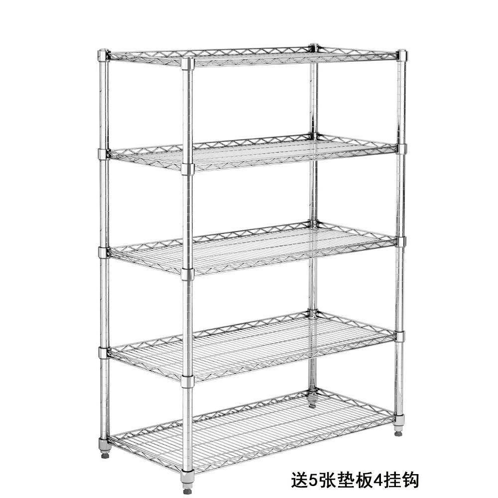 厨房置物架五层阳台花架子落地收纳架家用仓库多功能储藏物间货架