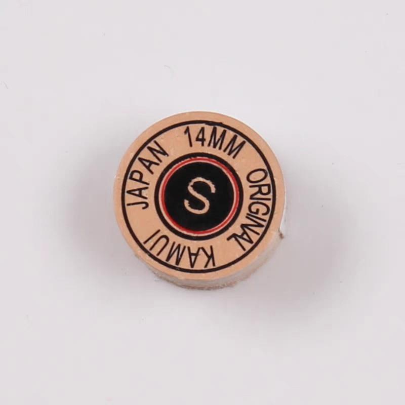 卡姆皮头14mmSS-S-M-H硬度大头杆台球杆皮头台球杆配件用品