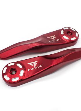 适用于杜卡迪MultistradaV2MTS9501200改装牛角护手防摔护弓