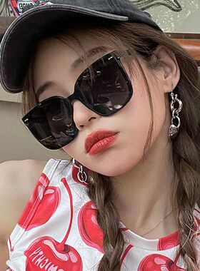 墨镜女韩版网红同款太阳眼镜酷偏光大脸显瘦防紫外线2025新款潮