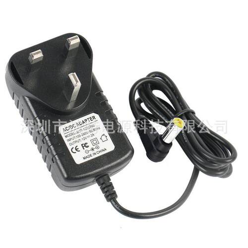 源现货供应 1V2A2BOT-1200英规电源适配器 灯带香氛机专用电英标2