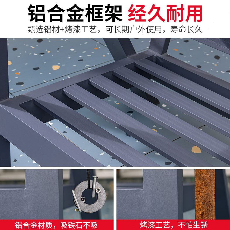 庭院别墅休闲组合北欧简约茂户外沙发家具远桌椅套装创意懒人现代