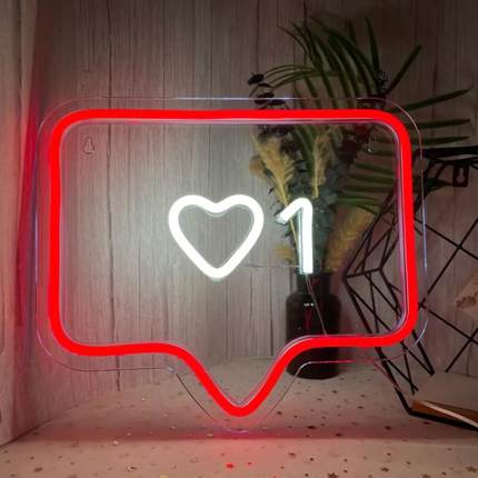 背板led霓虹灯Dreambig字母霓虹墙挂造型柔性亚克力背板灯