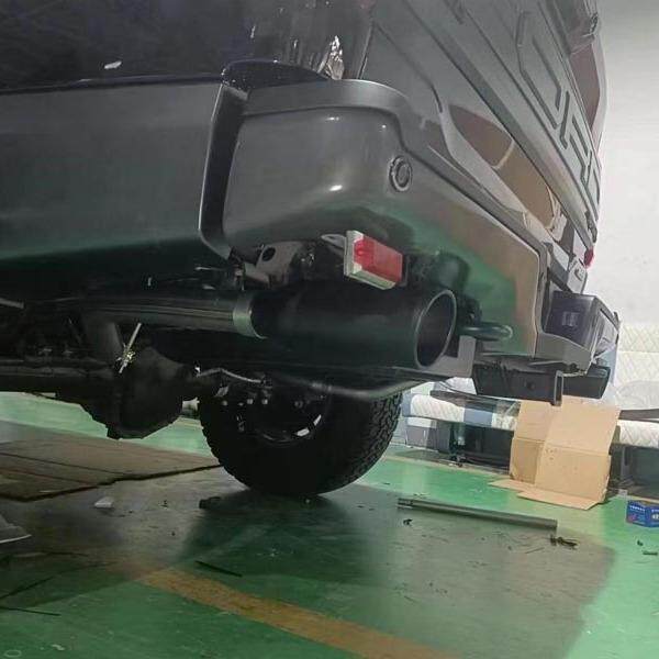 适用15-24年福特F150改装猛禽款双边出排气管排气筒猛禽排气