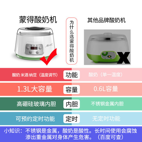 智能可定时多功能酸奶机家用小型全自动纳豆米酒