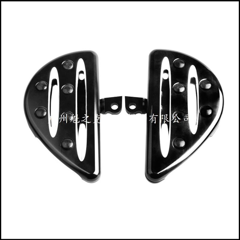 哈雷大脚踏大滑翔路王至尊滑翔软尾改装CNC后置大脚踏