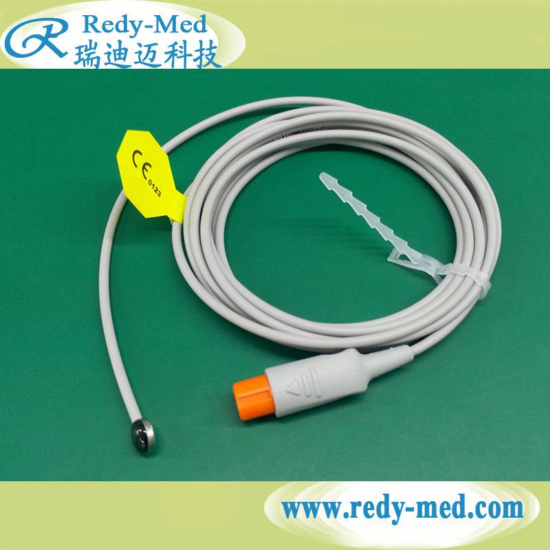 EDAN理邦eliteV8体表体温探头成人重复性测温连接线