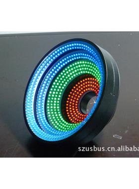 UST-RIA150RGBW机器视觉AOI三色多色光源工业照明SMT焊锡检测常用