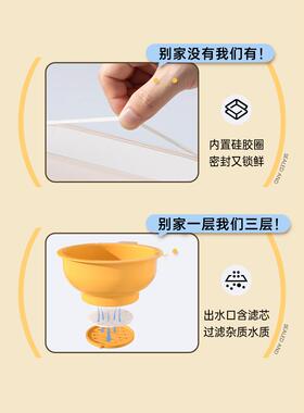 6BVQ猫碗双碗自动饮水自动喂食器猫盆食盆狗食盆狗碗喝水一体幼猫