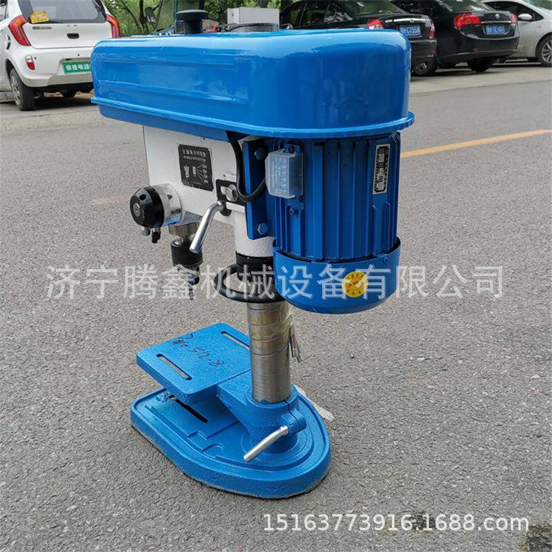 SWJ-16钻床打孔机木头铁不锈钢塑料钻孔16MM轻型电动台式打孔机