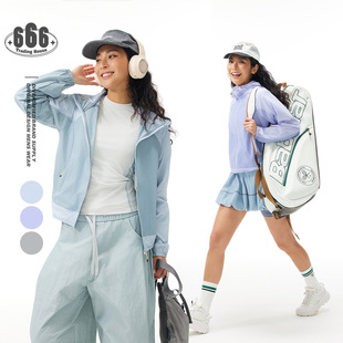 Shibuya Element夏季透气原纱防晒衣连帽外套男女皮肤衣薄UB6214