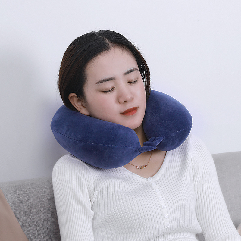 易旅etravel u型枕旅行护颈枕颈椎飞机成人午睡学生U枕记忆枕头